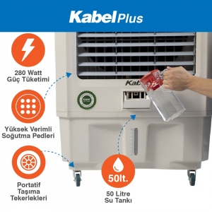  Kabel Plus Portatif Sulu Klima